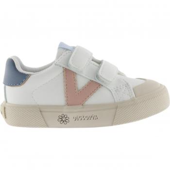 Bambini Victoria Scarpe effetto graffiato in pelle sintetica