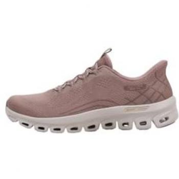 Skechers Glider Step Elevate Planas Mujer 36 Marrón (Vegano)