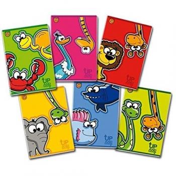 Quaderno A4 Animali Sofisticati Rigola B 100g