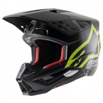 Přilba S-M5 Compass matná černá a žlutá fluo od Alpinestars