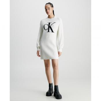 Vestido Calvin Klein Jeans para mujer 100% algodón con estampado grande
