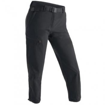 Maier Sports Lulaka 3/4 Length Pants for Women Black M-L
