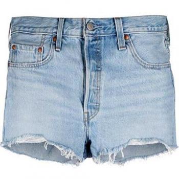 Blue Levi's Short Shorts with Size W29, 501® Original Shorts in Luxor Heat for Women with Pockets