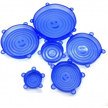 6pcs Silicone Food Sealing Covers