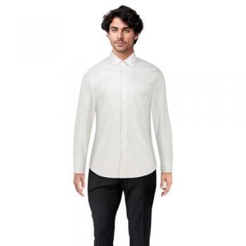 Camicia Boss A Maniche Lunghe P Hank Kent C1 222 White 42
