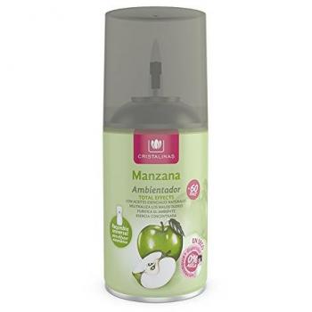 CRISTALINAS. Recarga de aerosol para difusor. Esencia natural Manzana