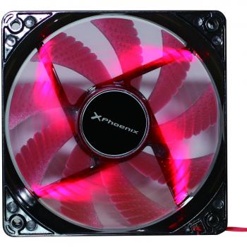 Ventilador auxiliar phoenix phcoolerfan12led 12cm