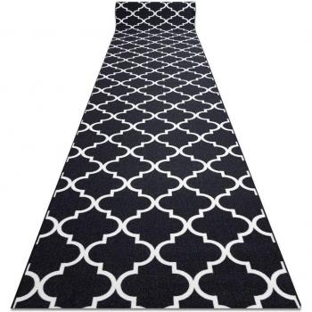 Trifoglio Marocco 80cm Passatoia Nera Trellis