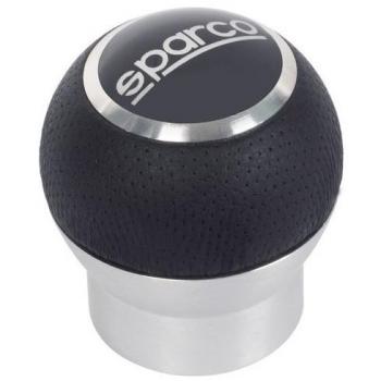 Pommeau SPARCO SPG107 en aluminium et cuir – 4 à 6 vitesses
