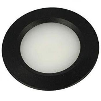 Mini Faretto Led Da Incasso Rotondo 3W AC/DC 12V DC 24V Foro 50mm Nero 4500K