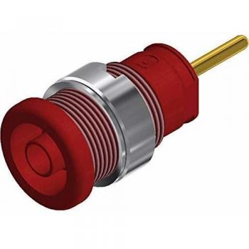 SKS Hirschmann SEB 2630 S1,9 Presa di sicurezza da laboratorio verticale Ø perno: 4 mm Rosso 1 pz