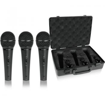 Behringer XM1800S Vocal Microphone 3-Pack
