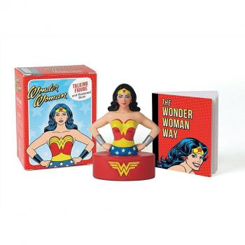 Wonder Woman Talking Figure and Illustrated Book
