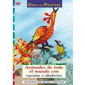 Animales de todo el mundo con cuentas y abalorios (Tapa blanda).