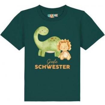 Maglia Dinosaurio Grande Sorella – Palette Crema & Verde