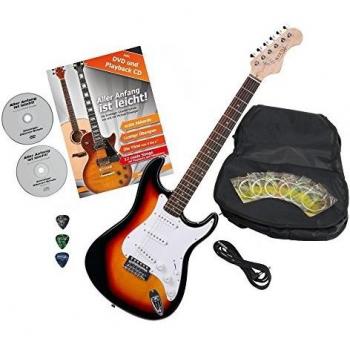 Classic Sphere Sunburst Rocktile Guitare Électrique
