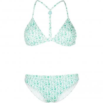 Moncler Women's Bikini Set | Logo Print | Size XS | Multicolor