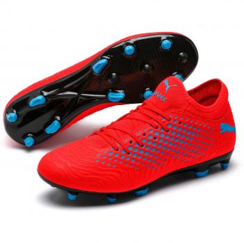 Puma Men's Future 19.4 FG/AG Soccer Cleats, Red