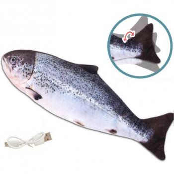 Interactive 3D Fish Toy for Pets