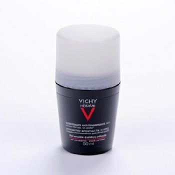Vichy Homme Antitranspirant Kugelform 72‑Stunden, 50 ml