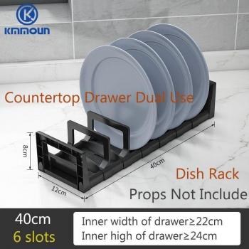 Organizador de cocina para platos y cuencos