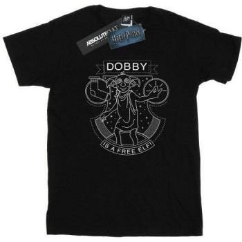 Harry Potter Boys Dobby Seal T-Shirt 12-13 black