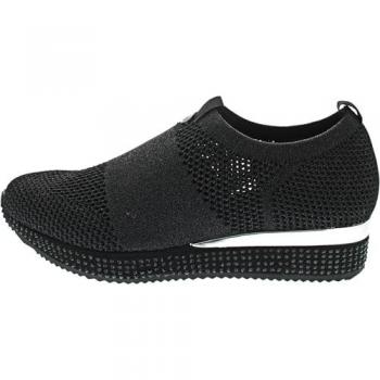 Edel Fashion Freizeit Slipper schwarz 40