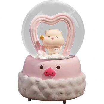 Innovative Snow Globe Music Box