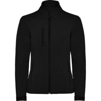Roly Damen Softshelljacke Nebraska, schwarz