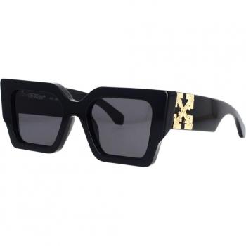 Off White Catalina Sunglasses Black Female Size 51 MM