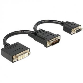 Delock 65555 DMS-59 auf DVI 24+5 + VGA Adapter 0,2m