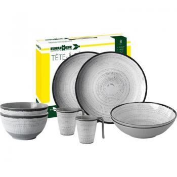 Set Melamina Tête-à-Tête per 2 Persone Tivoli
