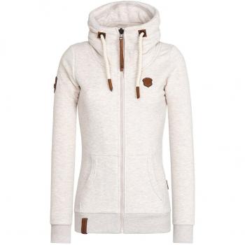 Katenano Frauen‑Zip‑Hood “Monsterbumserin VII – Nasty Oma Mosaik”, S