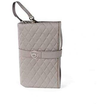 Fasciatoio da Viaggio in Ecopelle Grigio Pasito a Pasito