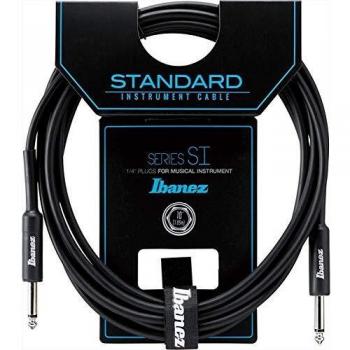 Ibanez SI10 Standard Guitar Bass Cable for Musical Instruments 10ft Straight to Straight Plug