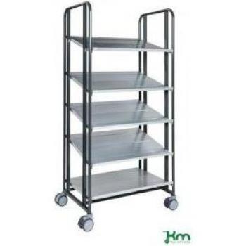 Slingsby 168 Steel Shelf Trolley – 5 Levels, 877 × 638 mm (Retail Variant)