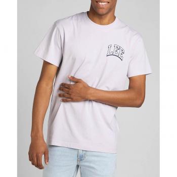Men’s Varsity Style Purple T-Shirt, XL, Short Sleeve