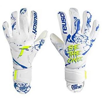 Reusch Torwarthandschuhe Pure Contact Silver Junior – sehr guter Grip, Größe 5, unisex