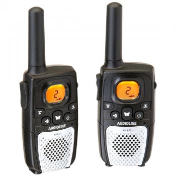 PMR 23 Walkie‑Talkie von Audioline – 8‑Kanals LCD-Display