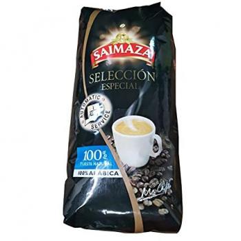 Café en Grano Saimaza Selección Especial 100% Arábica Tueste Natural 1 kg en Atmosfera Protectora