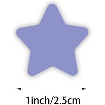 500pcs Assorted Star Stickers for Awards