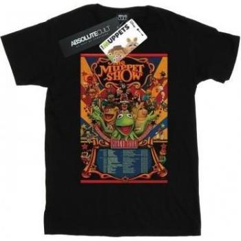 Disney Women's Muppets Show Poster Boyfriend T-Shirt