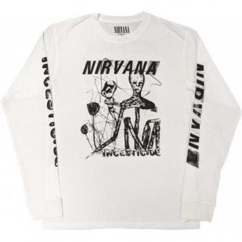 T-shirt à manches longues Nirvana Incesticide pour adultes unisexe