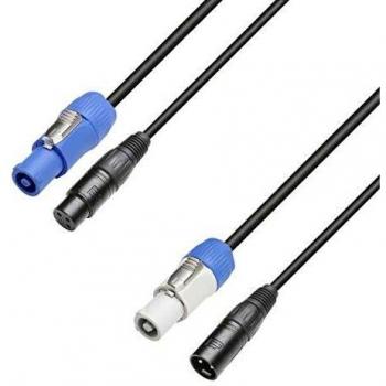 Câble 3‑Pin DMX Power Adam Hall, 3 mètres