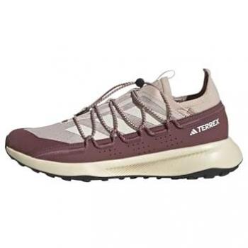 Damen-Wanderschuhe adidas Terrex Voyager 21 in Beige/Granatrot