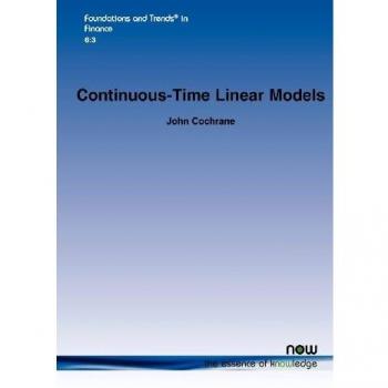 Continuous-Time Linear Models
