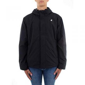 K-Way Giubbino Uomo Nero XL con Marmotta