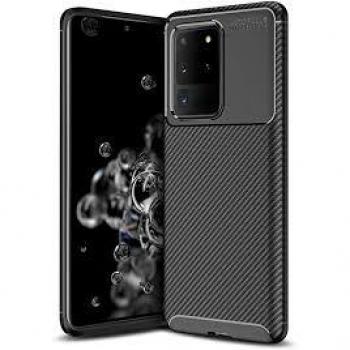 Funda de TPU Carbono Negra para Samsung Galaxy S20 Ultra