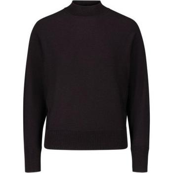 ZERO „Stehkragen“ Pullover, Größe 40, schlichtes Schwarz für Damen