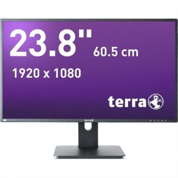 Wortmann AG TERRA 3030206 LED Display, 60.5 cm (23.8), 1920 x 1080 pixels, Full HD, Black